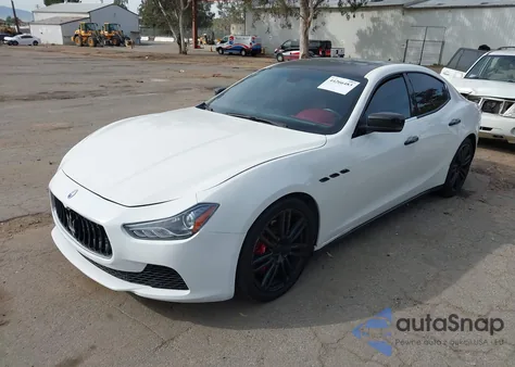 2014 Maserati Ghibli S Q4 z USA, uszkodzony, nr VIN ZAM57RTA2E1124052